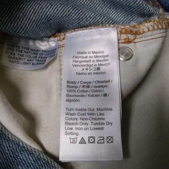 J. Crew Denim Relaxed Short Denim Casual Womens Size 27 - Picture 6 of 9